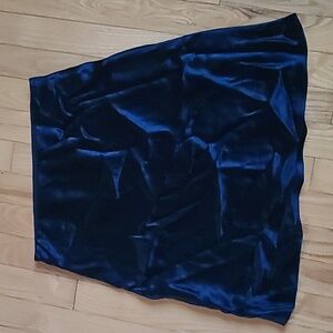 Aritzia Babaton navy slip skirt 6